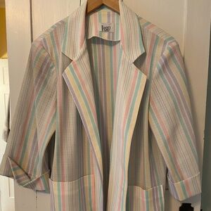 Vintage - 80's Pastel Blazer - 14